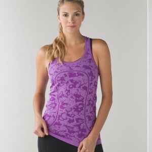 Lululemon Swiftly Tech Racer Back Tank Top Violet Purple size 6
